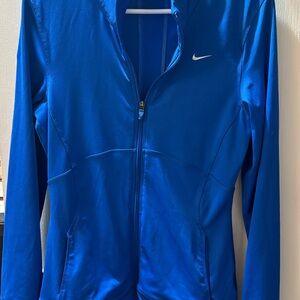 Nike Women's Vibrant Blue Full-Zip Jacket